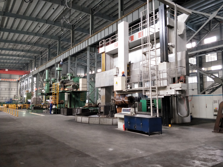 八米数控双柱立车